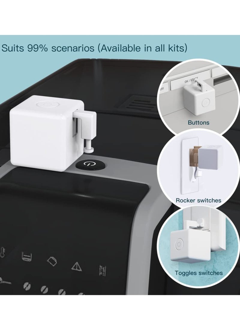 Excefore - Smart Fingerbot Button Pusher, No Wiring Switch Upgrade with touch control, Control TV Air Conditioner, Work with Smart Life App, Compatible with Alexa, Google Home, IFTTT - Image 1