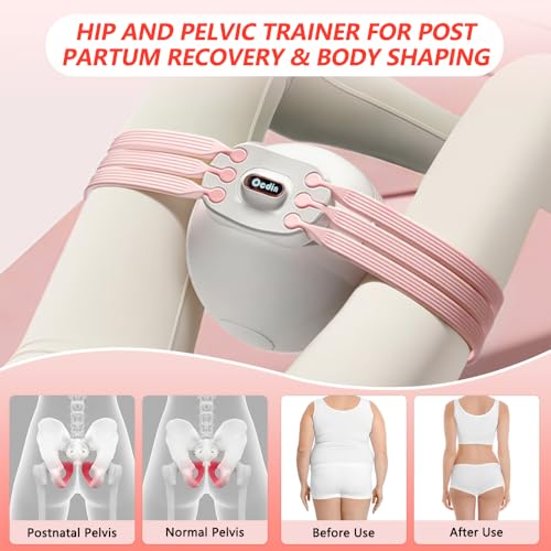 Ocdin Hip Abductor and Adductor Training Ball for Women, Thigh Master Exercise Ball for Home Gym, Fit for Pelvic Floor Muscle Recovering(Pink) - Image 4