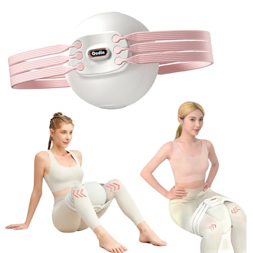 Ocdin Hip Abductor and Adductor Training Ball for Women, Thigh Master Exercise Ball for Home Gym, Fit for Pelvic Floor Muscle Recovering(Pink) - Image 1