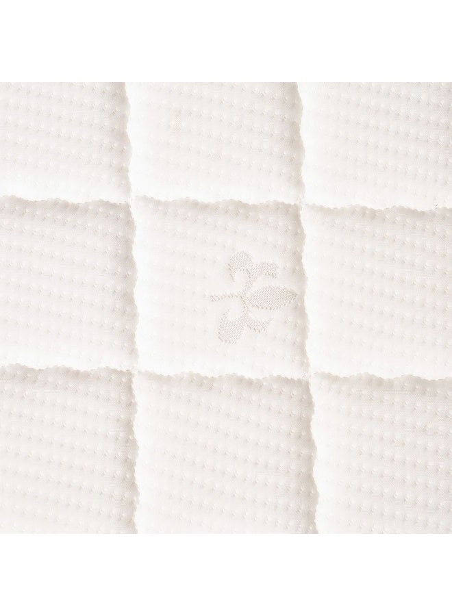 DANUBE HOME Cozy Pillow Top Medical Mattress | Firm Feel | Single Bed Mattress | Spine Balance For Pressure Relief | 90x190 cm | Thickness 23cm-White - Image 2