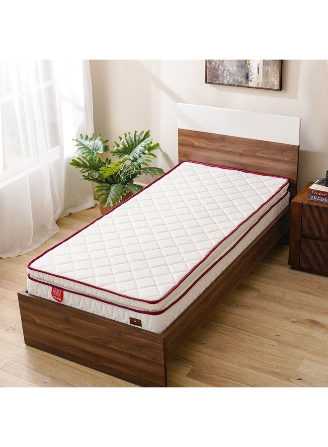 DANUBE HOME Cozy Pillow Top Medical Mattress | Firm Feel | Single Bed Mattress | Spine Balance For Pressure Relief | 90x190 cm | Thickness 23cm-White - Image 5