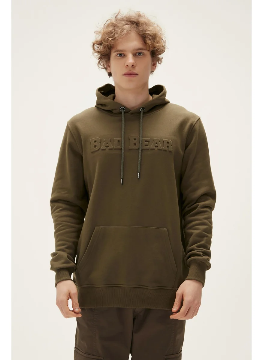 باد بير Pucker Bear Men's Brown Hooded Sweatshirt