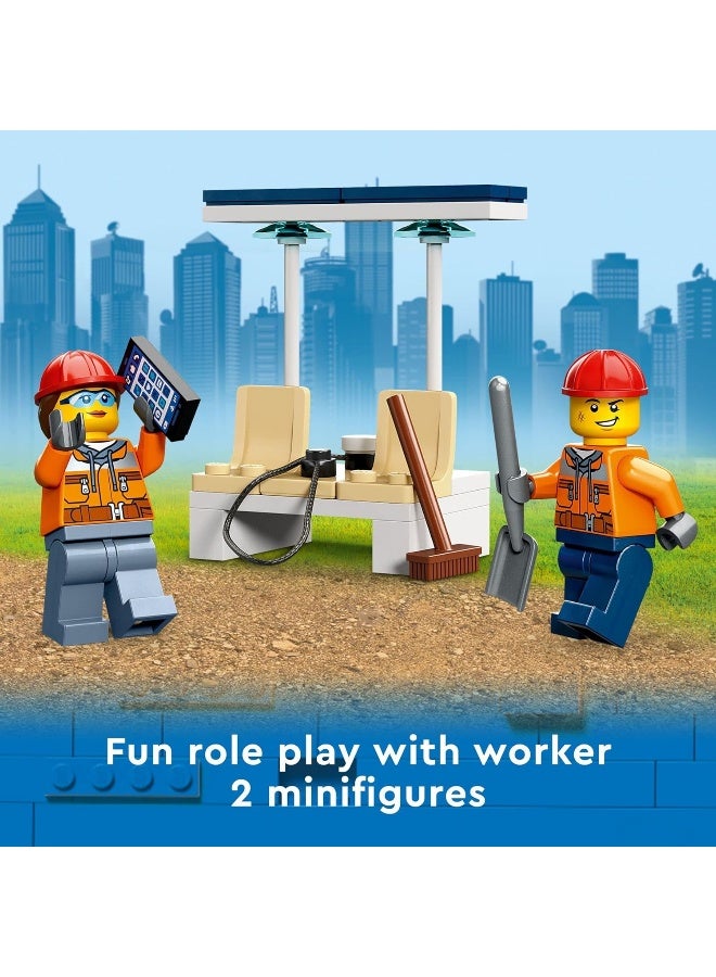 LEGO City Construction Digger 60385 Building Toy - Image 4