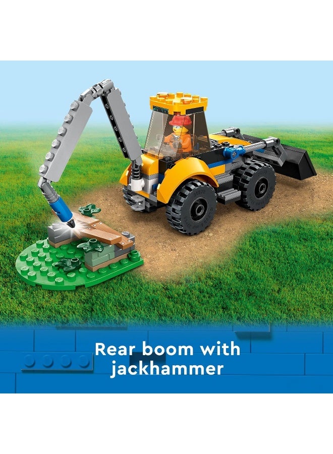 LEGO City Construction Digger 60385 Building Toy - Image 5