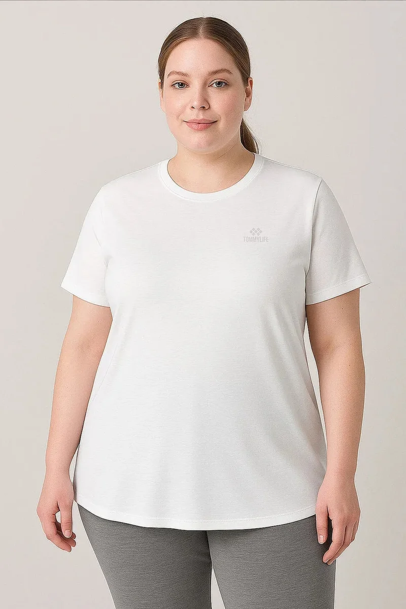تومي لايف TOMMY Women's Crew Neck T-shirt
