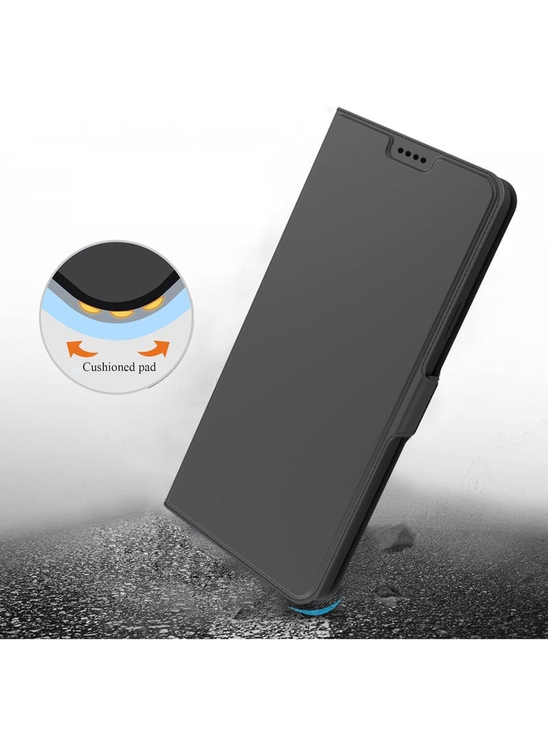 Arabest Wallet Case Compatible with Huawei Mate 50 Pro Card Slot Magnetic Closure PU Leather Flip Stand Case with TPU Inner Shell Cover Full Protective Phone Case for Mate 50 Pro - Image 2