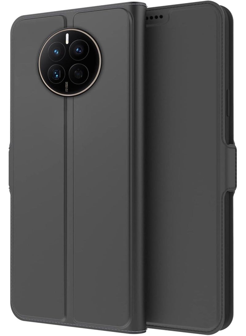 Arabest Wallet Case Compatible with Huawei Mate 50 Pro Card Slot Magnetic Closure PU Leather Flip Stand Case with TPU Inner Shell Cover Full Protective Phone Case for Mate 50 Pro - Image 1