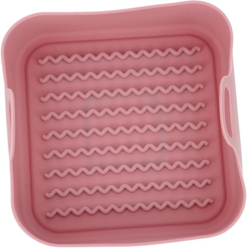 لوحة سيليكون مقلاة الهواء أونومور سلة طعام غير لاصقة سهلة التنظيف تمنع التساقط - Image 1