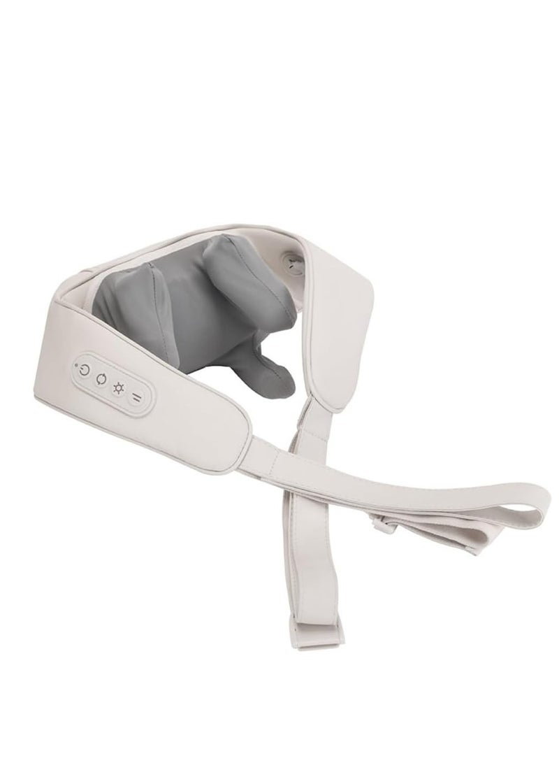 EzzySo Neck Massager with Heat,Electric Neck Shoulder Massager Cordless Shiatsu Massage Pillow for Pain Relief Deep Tissue, Portable Neck Massager with Heat Therapy,Buckle Basic Model - Image 1