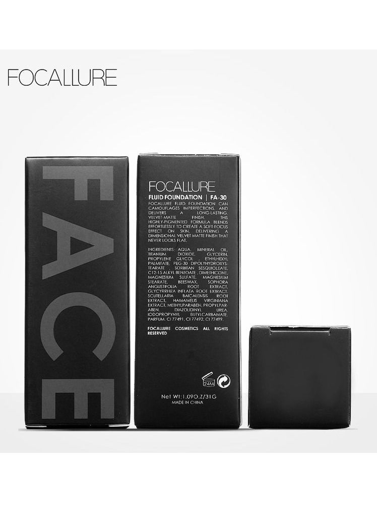 فوكالور كريم الأساس السائل Skin Evolution - # 3 Warm Ivory  - Image 5