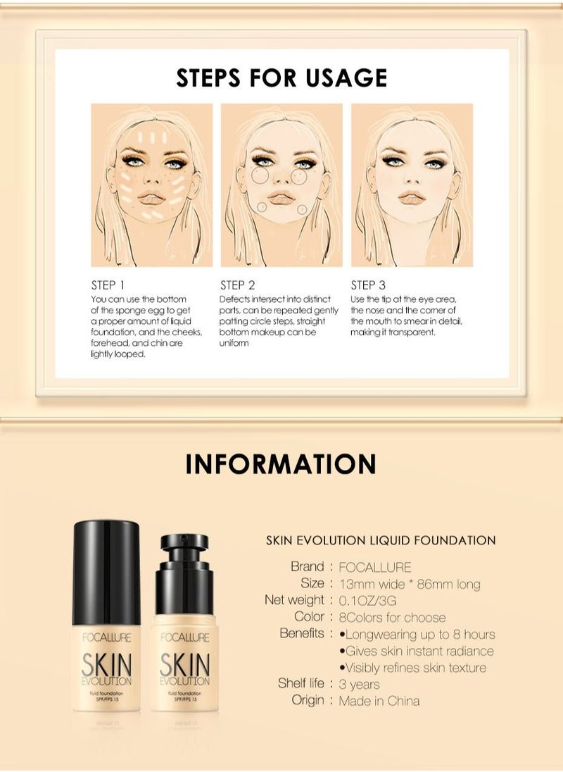 Skin Evolution Liquid Foundation -#3 Warm Ivory - pzsku/Z28341C935A2B21782B30Z/45/_/1692177180/9a43fee4-d26c-49eb-8438-5c21e6d107b8