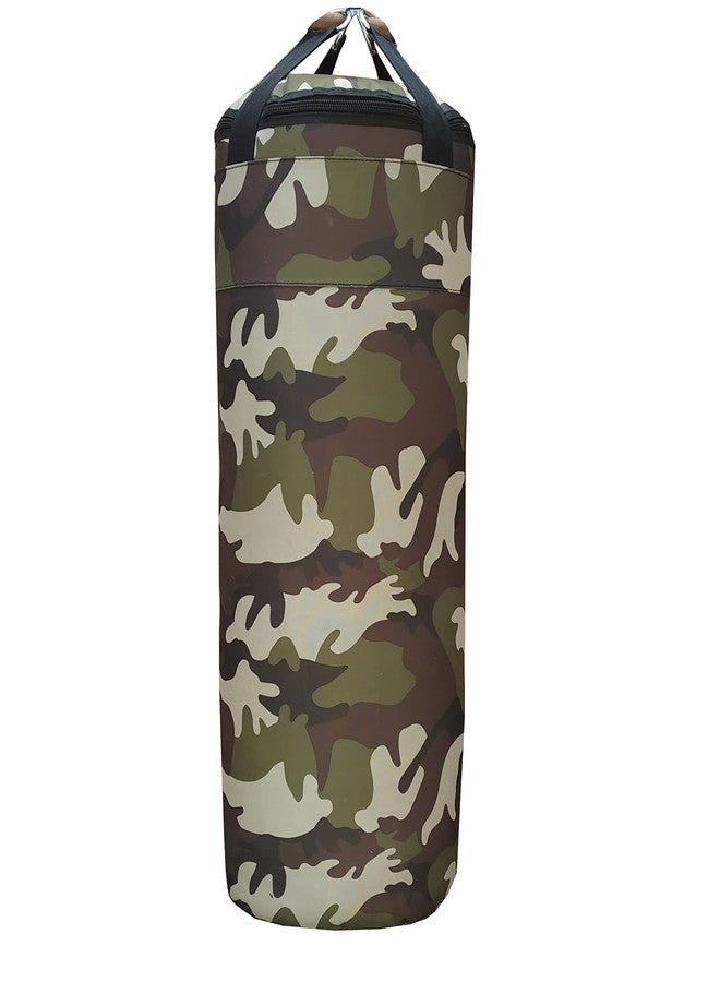 Byson Camouflage Tough Boxing Kit Set for Men's and Senior's Level (36inch Synthetic Leather Punching Bag, Chain, Hand Wrap Gloves and 14oz Boxing Gloves,Skiping Rope, Hand Grip,Mouthguard) Heavy Bag - Image 2