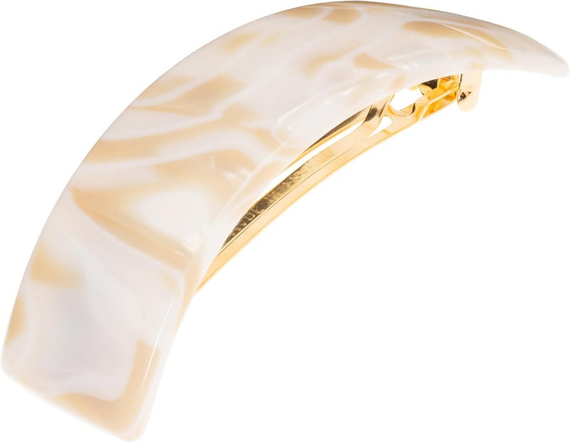 France Luxe Rectangle Volume Barrette - Alba - Image 1