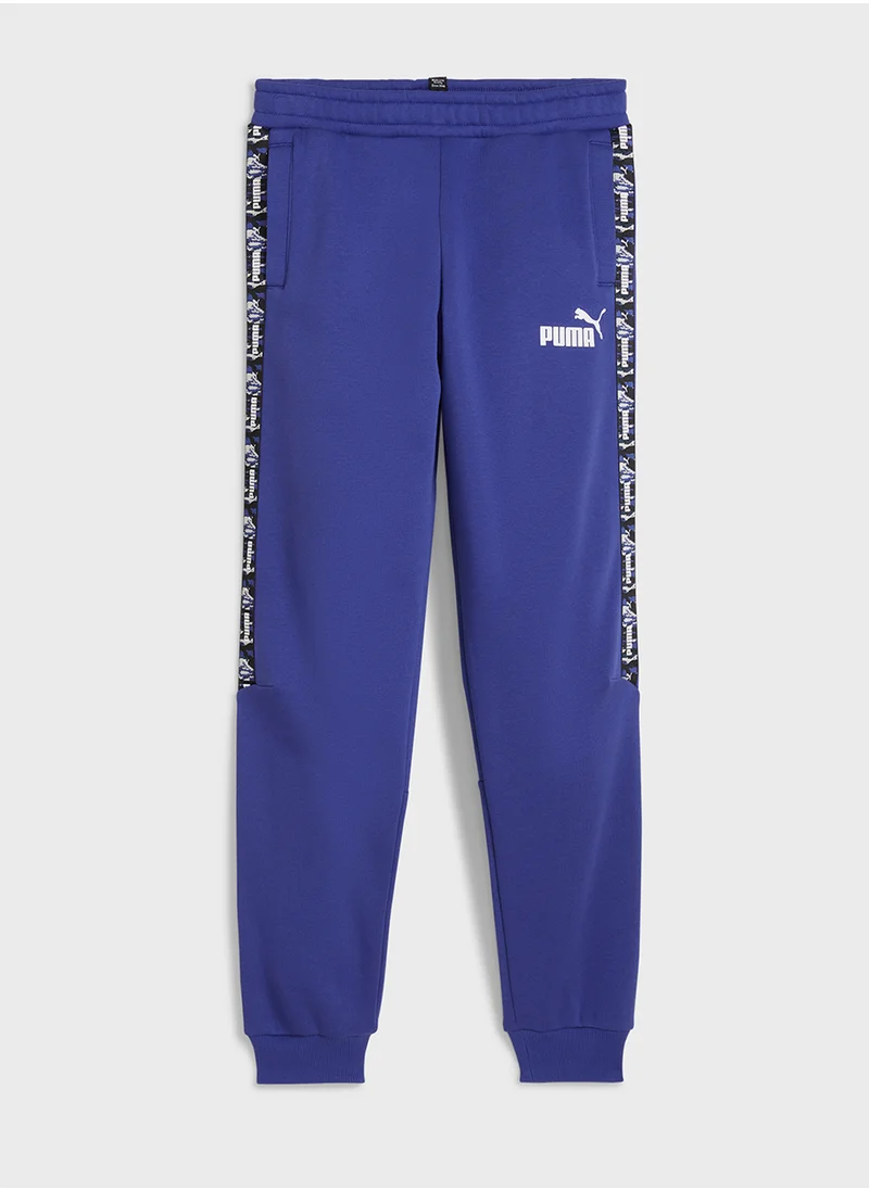 PUMA Kids Essential Tape Camo Sweatpants