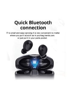 Bluedio Smart Touch Earphone TWS High Sound Quality Waterproof Sport Wireless Earbuds Automatic Pairing Compatible With Microphone IOS and Android  - Image 2