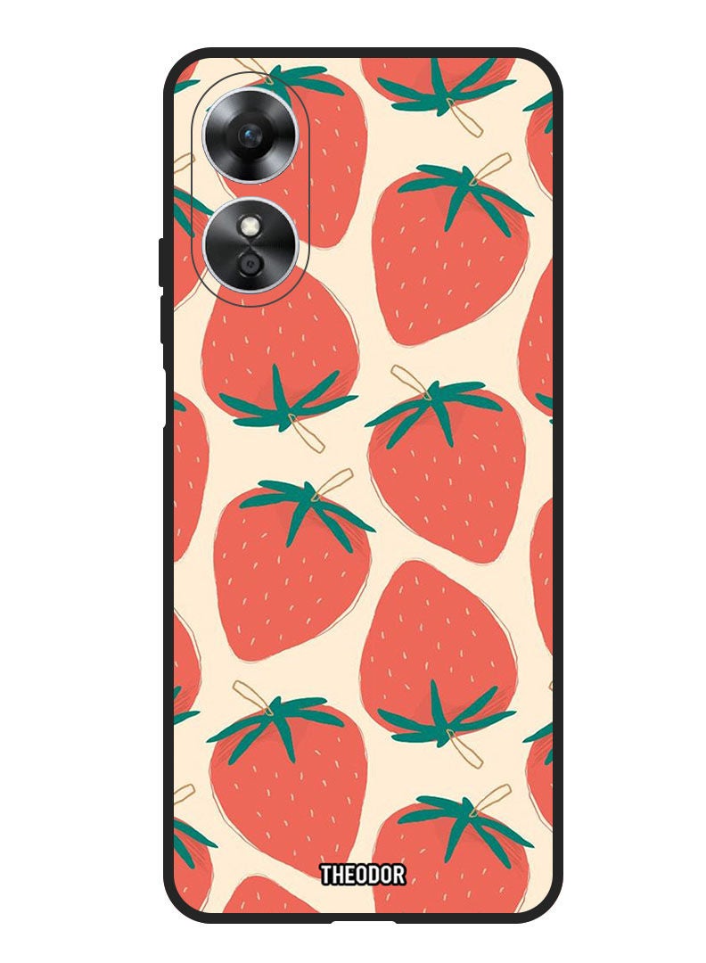 Theodor Protective Case Anti Scratch Shock Proof Bumper Cover For Oppo A17 Stranger Things - Image 1