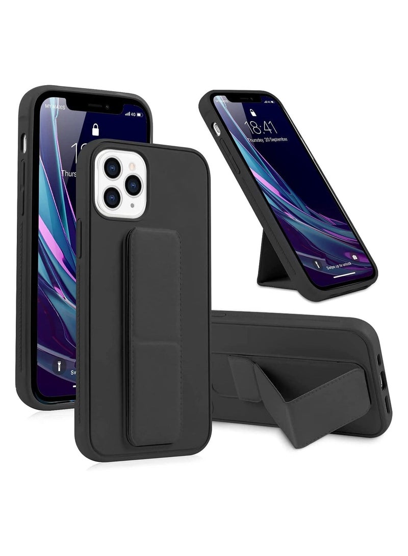 Back Stand Case with Magnet Holder Hand Grip Magnetic Car Mount Anti Scratch Shockproof Cover Case for iPhone 14 Pro - Image 1