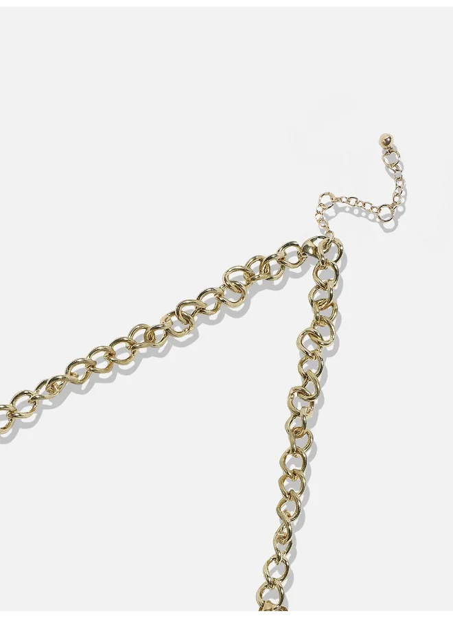 SOHI Designer Statement Stone Artificial Necklace Jewellery