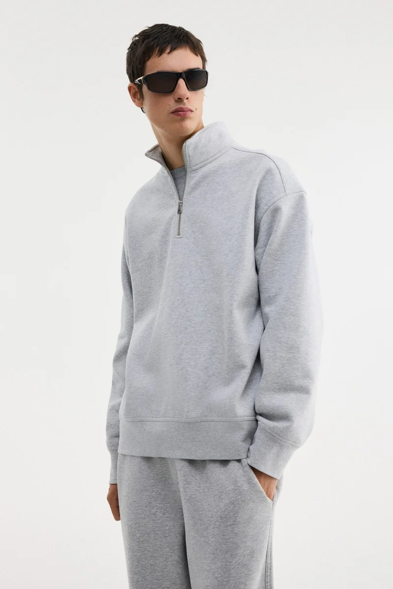 H&M Loose Fit Zip-top sweatshirt