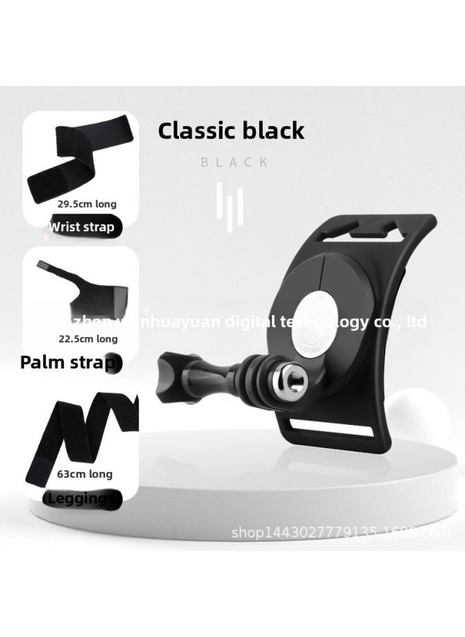 ماركة غير محددة - حزام المعصم القابل للتطبيق Gopro12/11/10/9 Insta360 Dajiang Action4 ملحقات حزام المعصم للكاميرا الرياضية - اللون: حزام معصم ثلاثة في واحد - Image 1