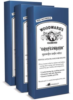 WOODWARD'S Woodwards Gripe Water 200 ml (Pack of 3) Royal Blue  - Image 1