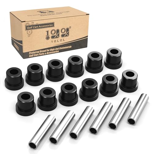 10L0L Golf Cart Spring Bushing KitRear Leaf Springs Shackles Bushing Sleeve for EZGO TXTMedalist 1994up Club Car DS 1981up Replaces Parts 70289G0270291G0110123031015583 - Image 1