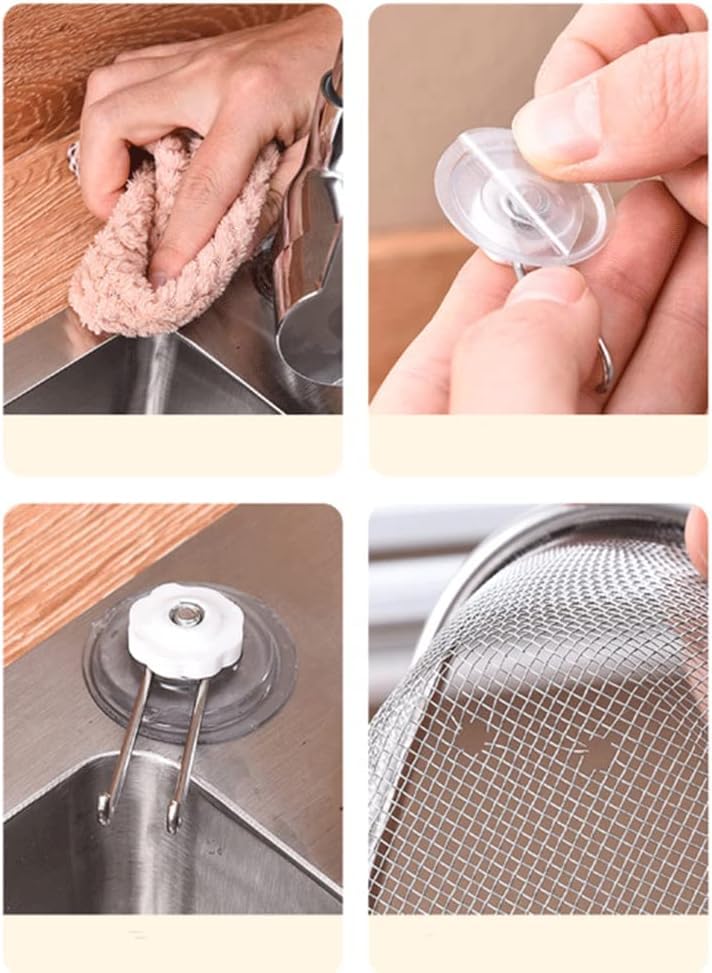 DHVYANT MART Stainless Steel Triangle Kitchen Sink Strainer Basket Food Catcher Filter Stopper Drainer Organizer for SoapDishwashingSponge Used for Kitchen Waste Vegetable Fruits Pack of 1 - Image 5