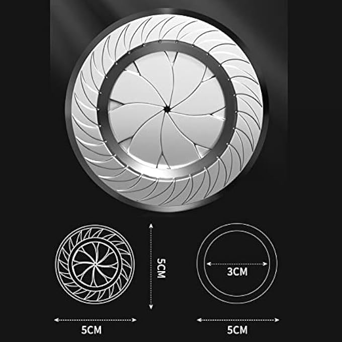 SWIUKPHE غطاء زر بدء تشغيل السيارة غطاء حماية زر بدء تشغيل محرك السيارة غطاء زر بدء التشغيل الدوار غطاء زر بدء تشغيل السيارة بمفتاح واحد ملحقات واقية - Image 2