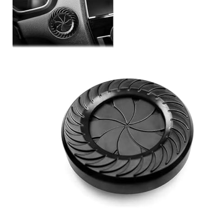 SWIUKPHE غطاء زر بدء تشغيل السيارة غطاء حماية زر بدء تشغيل محرك السيارة غطاء زر بدء التشغيل الدوار غطاء زر بدء تشغيل السيارة بمفتاح واحد ملحقات واقية - Image 1