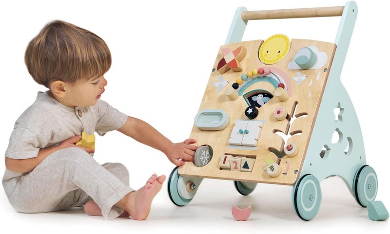 Tender Leaf Toys  Sunshine Baby Activity Walker  Activity Station to Encourage Floor Play to First Steps  Perfect Companion to Learn How to Walk  Age 18m - Image 4