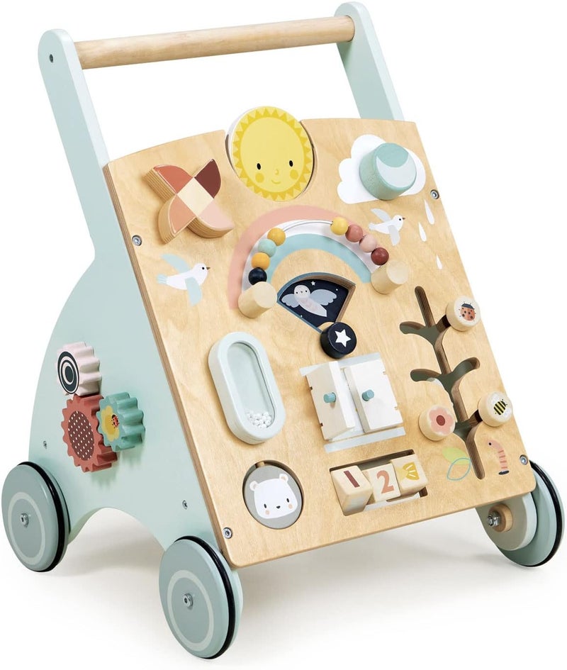 Tender Leaf Toys  Sunshine Baby Activity Walker  Activity Station to Encourage Floor Play to First Steps  Perfect Companion to Learn How to Walk  Age 18m - Image 1