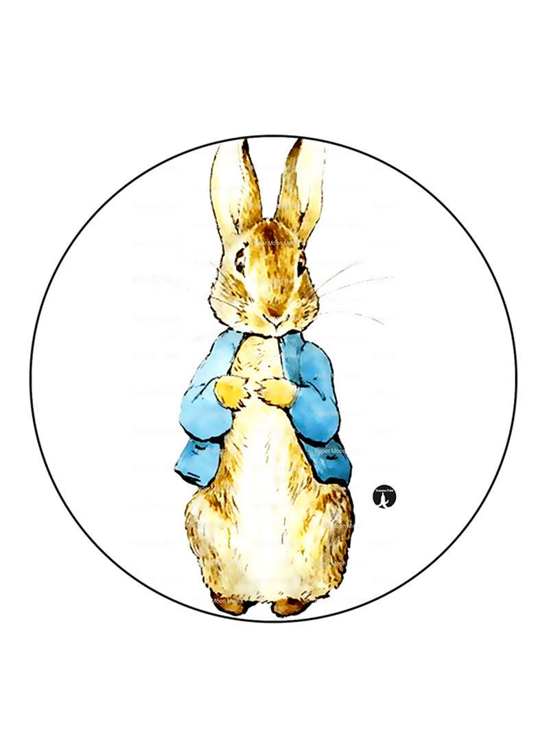 RKN Rabbit Printed Mouse Pad  Multicolour