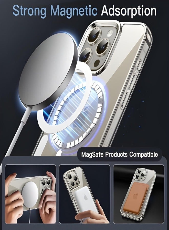 PRIMO PLUS Mag Safe I Phone 15 Pro Max Transparent Case - Image 2