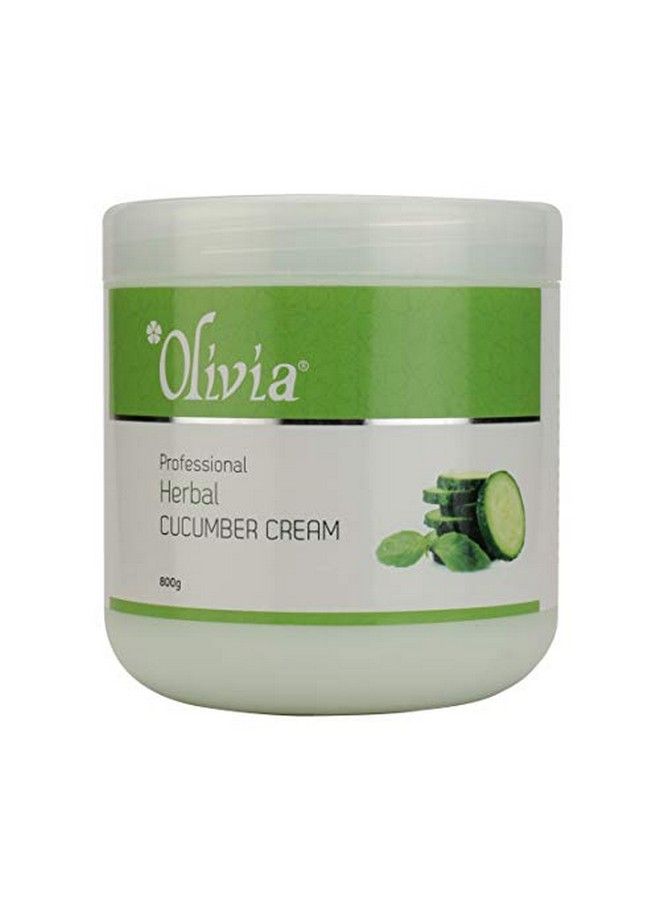 Olivia Herbal Cucumber Facial Massage Cream 800G Sooting Cleanser Radiance And Glow - Image 1