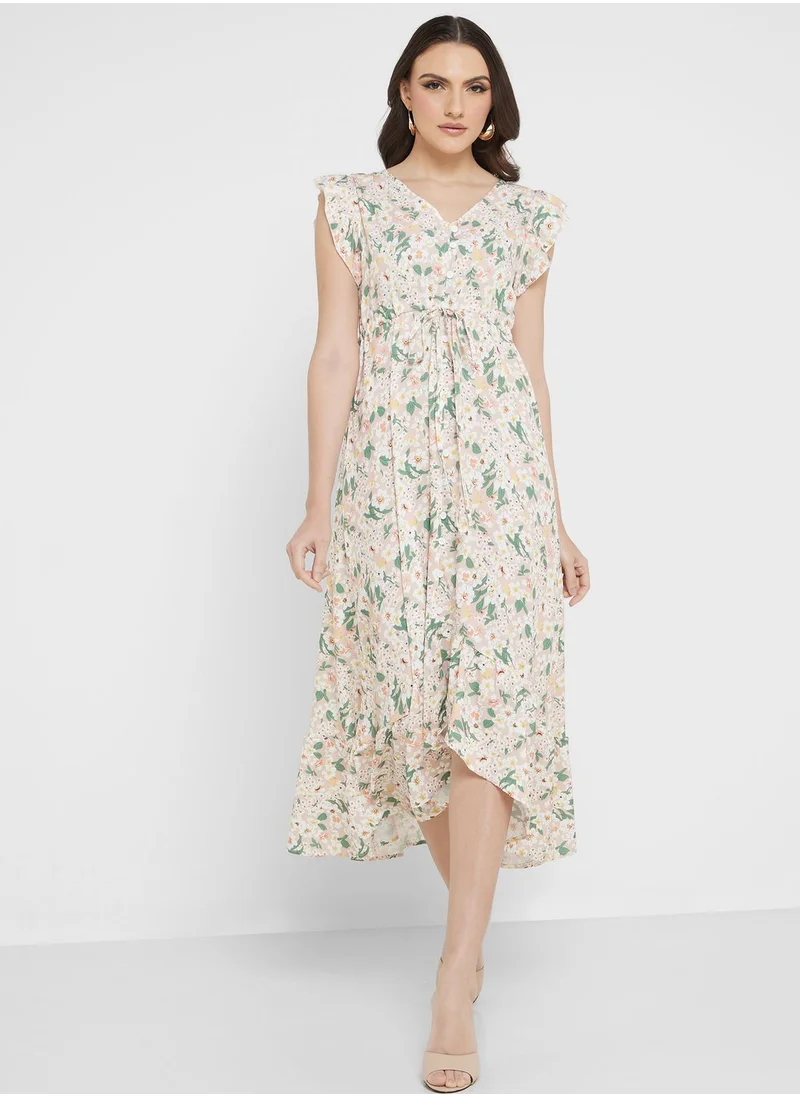 ELLA Floral Printed Dress