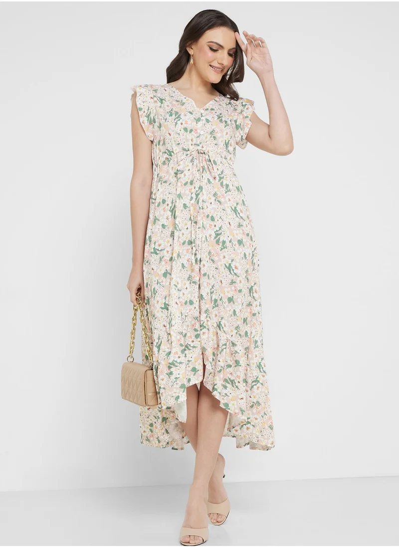 ELLA Floral Printed Dress