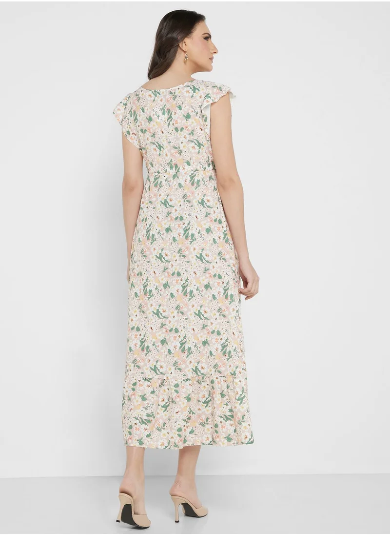 ELLA Floral Printed Dress