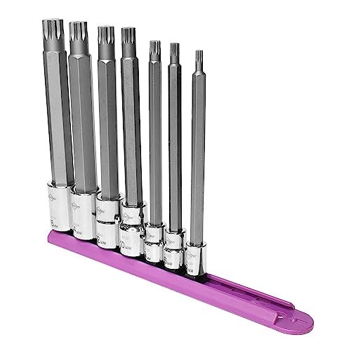 Mayhew Tools 16047 Triple Square Insert Socket Bit Set Chrome 7Piece LongLength - Image 3