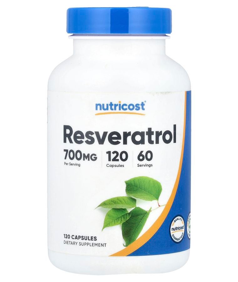 Resveratrol 120 Capsules (350 mg per Capsule)