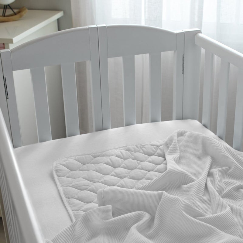 TL Care 100% Cotton Thermal Waffle Swaddle Blanket, Soft, Breathable & Stretchy, White, 30" x 40" for Boys and Girls, Perfect for Swaddling, Travel and Gifting - Image 3