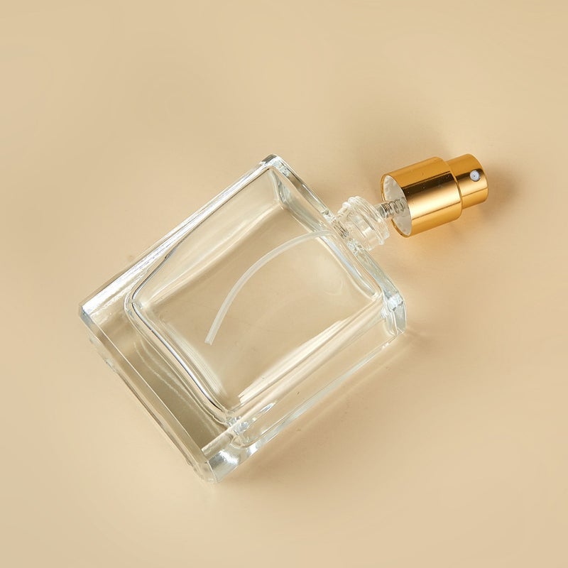 30Ml 50Ml Glass Refill Perfume Bottle Screw Square Glass Bottle Makeup Spray Empty Bottle - Image 4