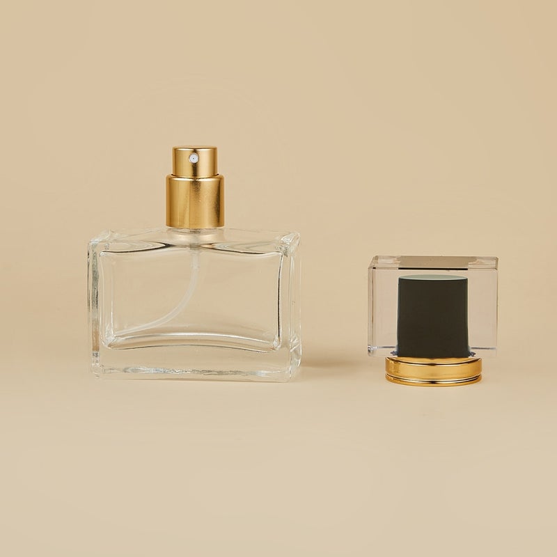 30Ml 50Ml Glass Refill Perfume Bottle Screw Square Glass Bottle Makeup Spray Empty Bottle - Image 3