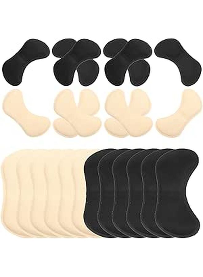 Thickened Self Adhesive Heel Pads 24pcs Breathable Anti Blister Foot Protection For Women - Image 1