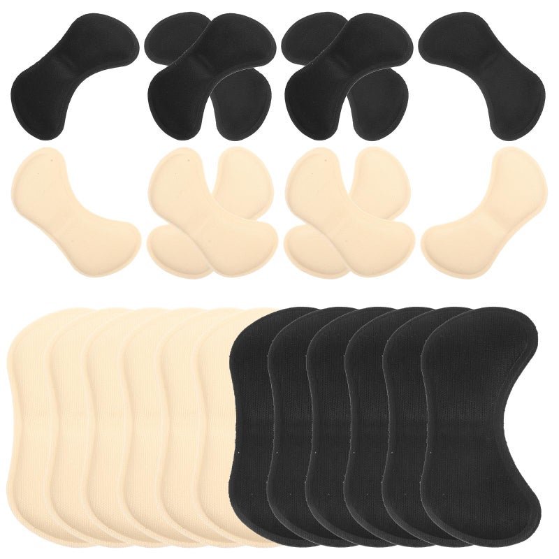 Thickened Self Adhesive Heel Pads 24pcs Breathable Anti Blister Foot Protection For Women - Image 2