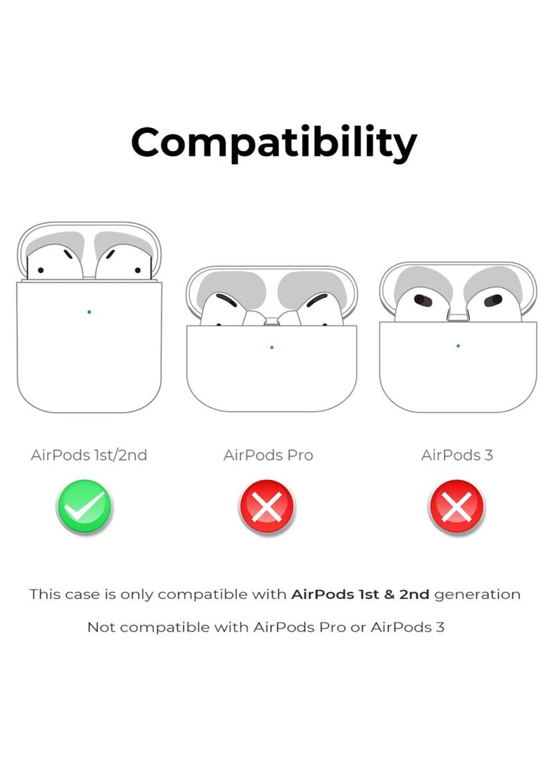 SYOSI - C ute Airpods Case Airpods 2 Case Corgi Dog Cool Funny 3D Animals Cartoon Puppy Shaped Full Protection Shockproof Soft Silicone Charging Case Cover for Girls Boys Kids Child Women - Image 1