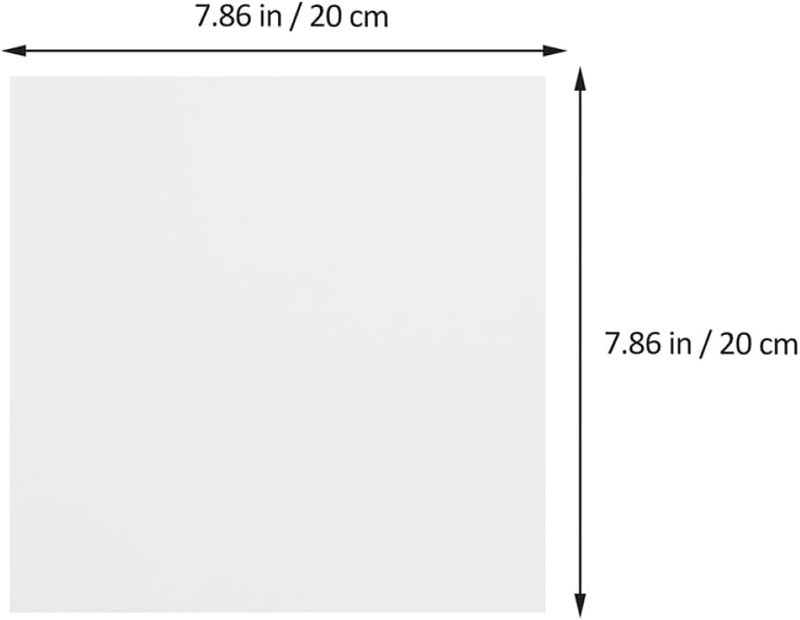 COSMEVIVI Waterproof Cellophane Sheets 100pcs 20x20cm 2.2thickness Candy Wrapping Film for Bouquets DIY Craft Supplies - Image 2
