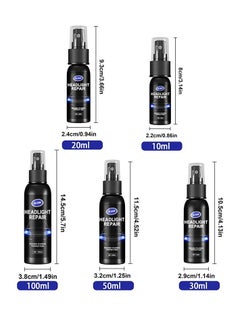 OUHOE Car Headlight Repair Fluid, Convenient Portable Auto Headlight Restoration Liquid, Long Lasting Innovative Headlight Repair Polish, Scratch Removal Spray for Head Light Lens, (1pc 10ml)  - Image 5