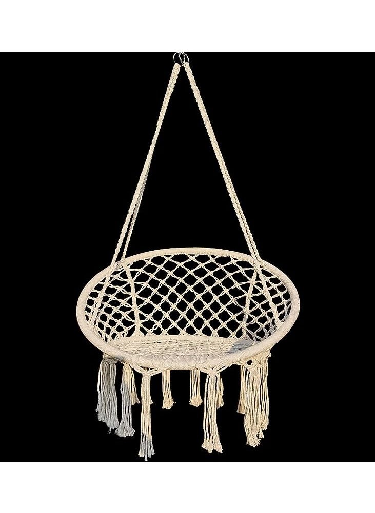 DubaiGallery Round Hammock Chair Swing Beige  - Image 3