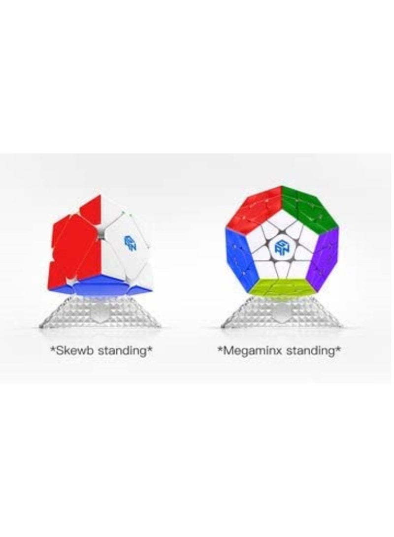 GANCUBE GAN Standard Lube & GAN Triangle Display Stand for Cubes Set - Image 4