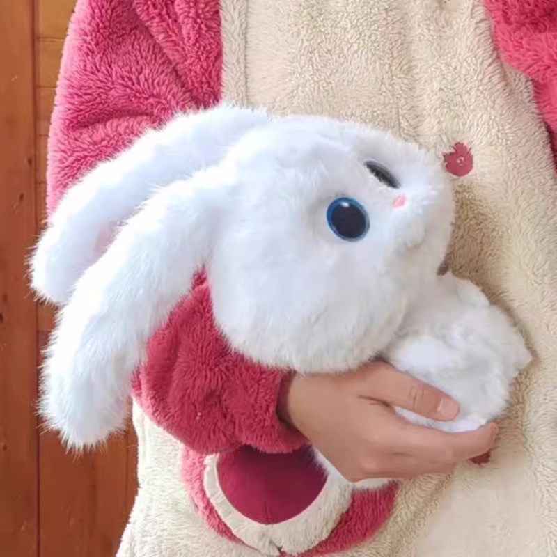 Stuffed doll 30 cm secret life to survive surpass the cute snowball (30 cm snowball rabbit Boss D). - Image 3